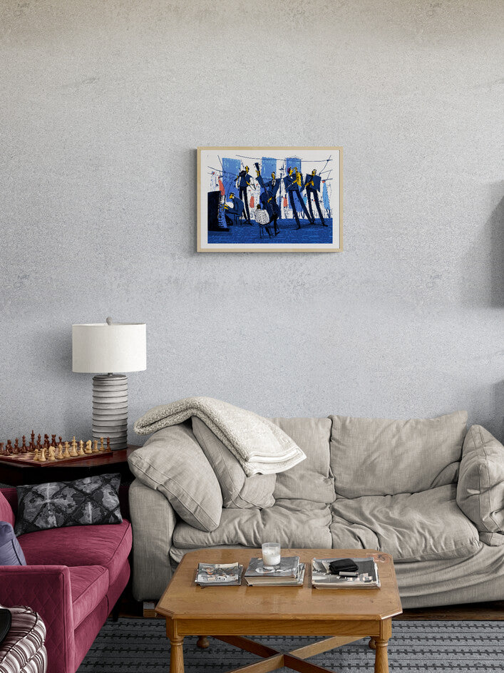 Mavi Sokakta Müzisyenler