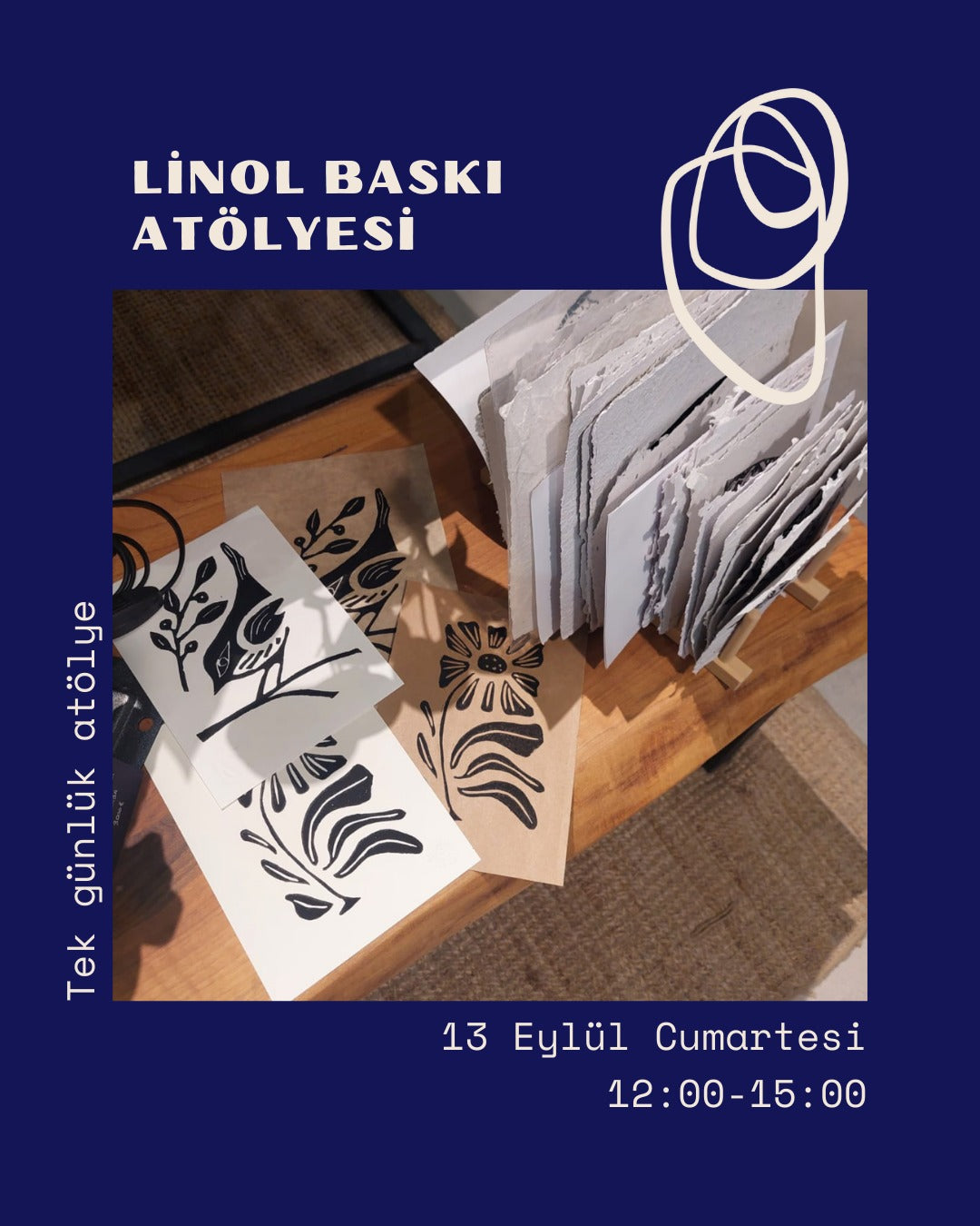 Linol Baskı Atölyesi | Tek Günlük Atölye