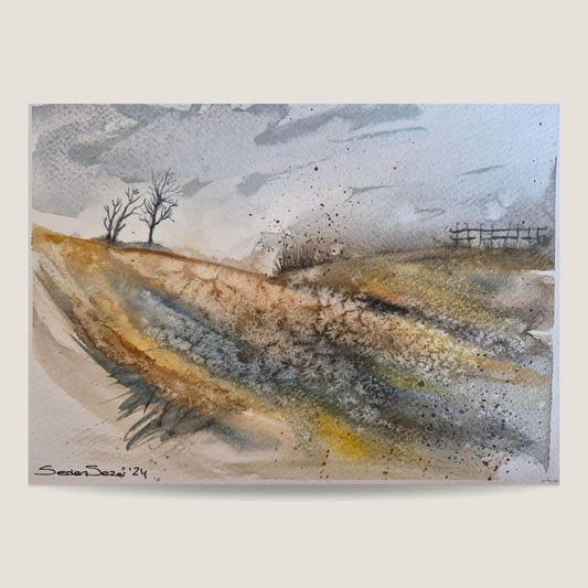 Kır Yolu | Orijinal (22,3×16 cm)