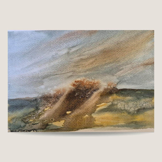 Yeryüzü ve gökyüzü arasında | Orijinal (23,8×15,5)