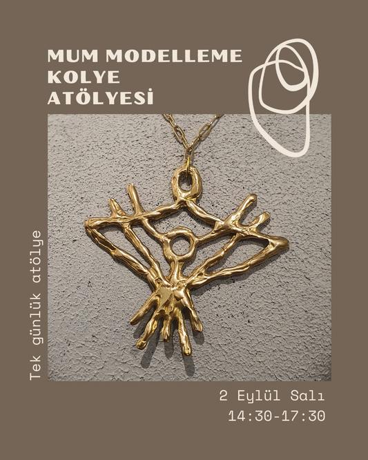 Mum Modelleme Kolye Atölyesi | Tek Günlük Atölye