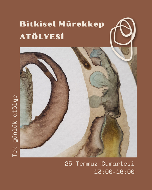 Bitkisel Mürekkep Atölyesi | Tek Günlük Atölye