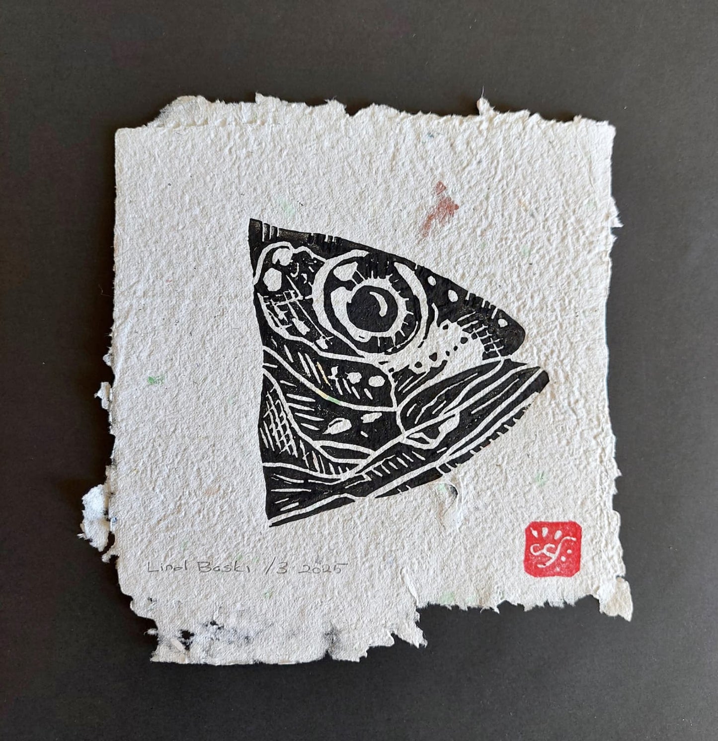 Balık - 4 | Linol Baskı