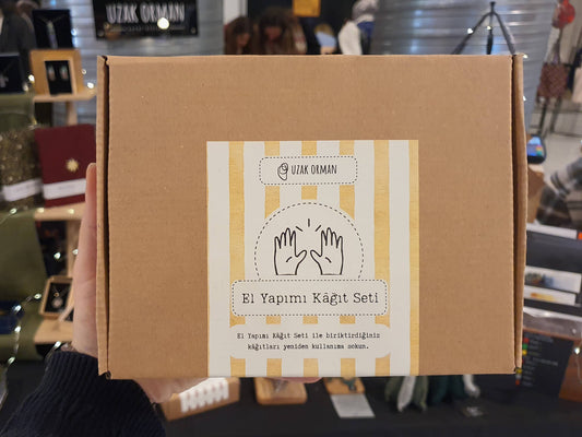 El Yapımı Kağıt Seti