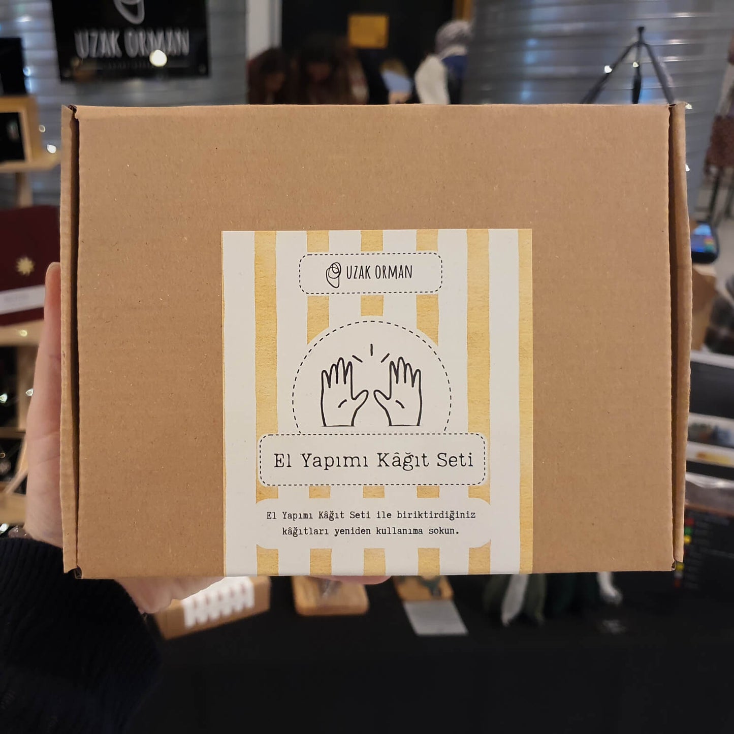 El Yapımı Kağıt Seti